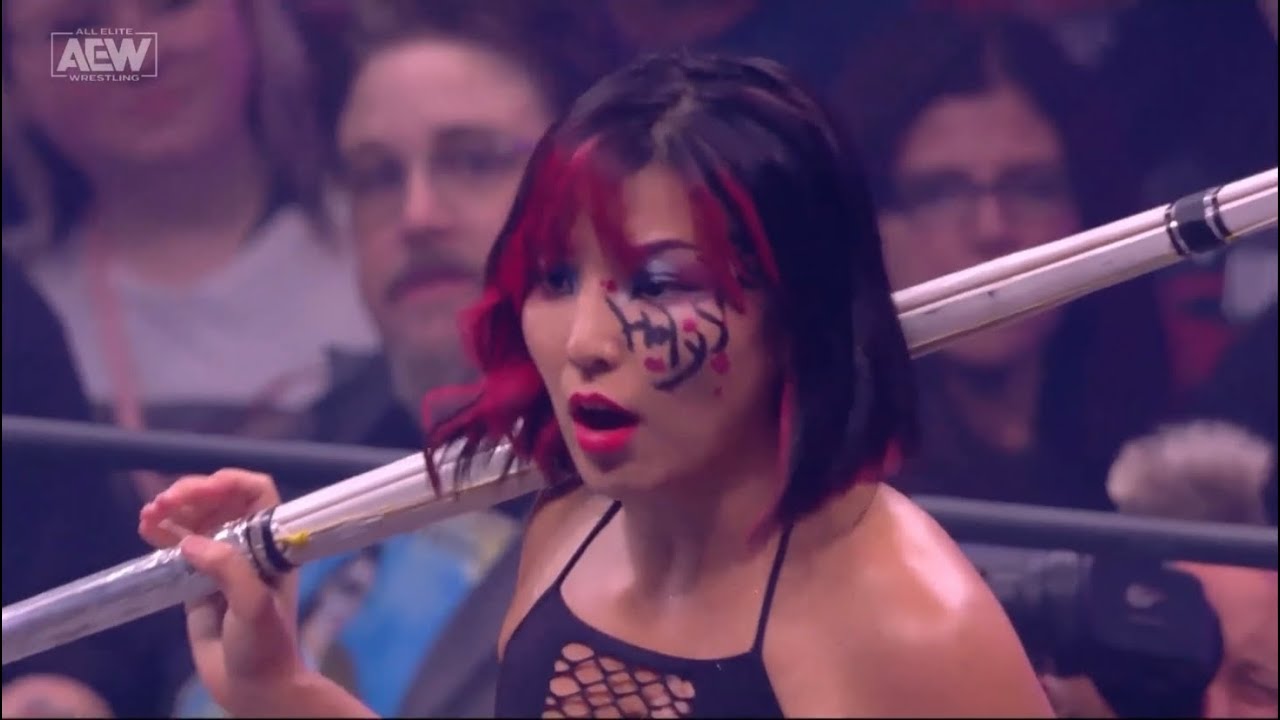 Hikaru Shida saves Toni Storm from Dr. Britt Baker, DMD. & Jamie Hayter