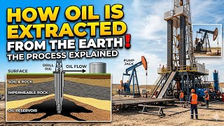 Inside The Oil Drilling Process – From Earth to Fuel |Millions of Liters Oil Kaise Nikalta Hai? 