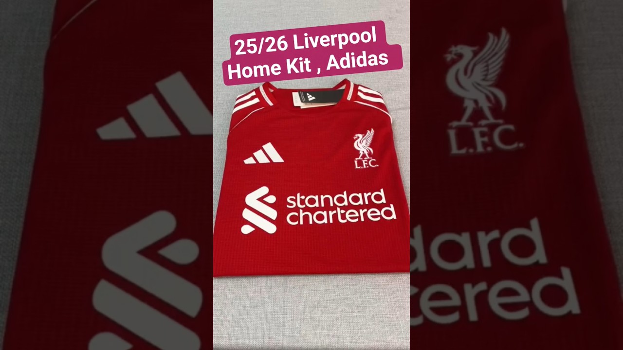 25/26 Liverpool Home Kit - Adidas 
