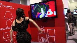 PrimeSense Motion Capture CES2012