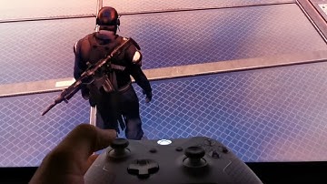 Google Stadia input delay demonstration (Destiny 2)