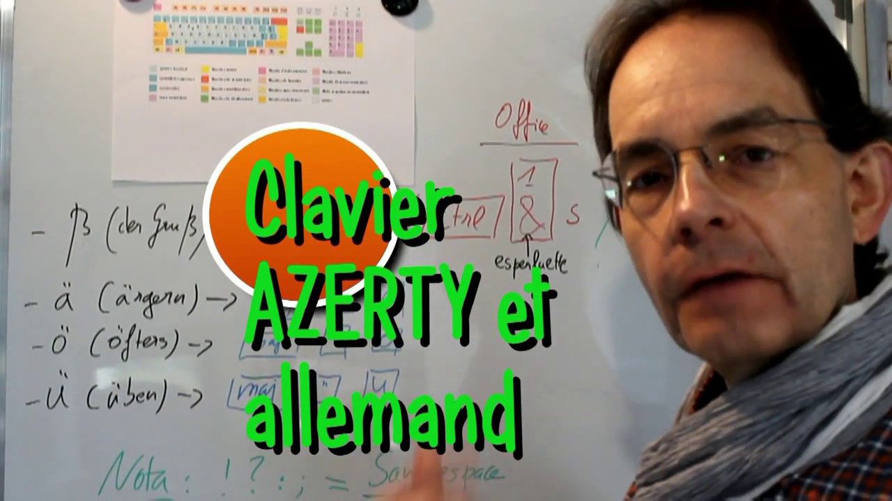 CLAVIER AZERTY ET ALLEMAND  YouTube