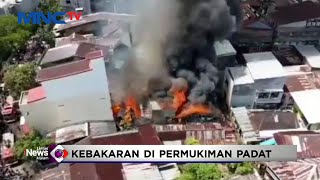 Kebakaran Ludeskan 9 Bangunan Termasuk Kantor Lurah di Kota Makassar #LintasiNewsMalam 04/10