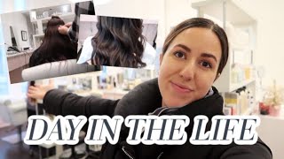 DAY IN THE LIFE OF A HAIRSTYLIST pt. 3 | Weekend Edition!