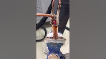 Handheld high frequency induction brazing machine #brazing #welding #induction #machine