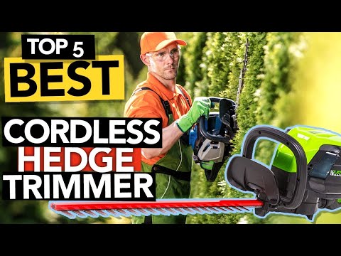 Video: Cordless Garden Shears: Features Of Hedge Trimmers. Characteristics Of Models From Manufacturers Greenworks, Ryobi, Bosch And Others