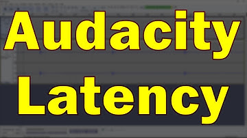 Audacity Latency Correction
