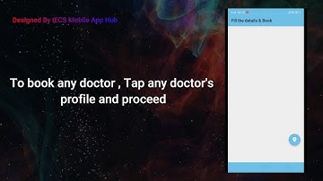 Book yoUR Dr (For Users) Intro. Video Designed By IECS Mobile App Hub