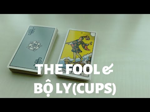 Video THE FOOL & BỘ LY (MINOR ARCANA-CUPS) - Kết Hợp 2 Lá - youtube