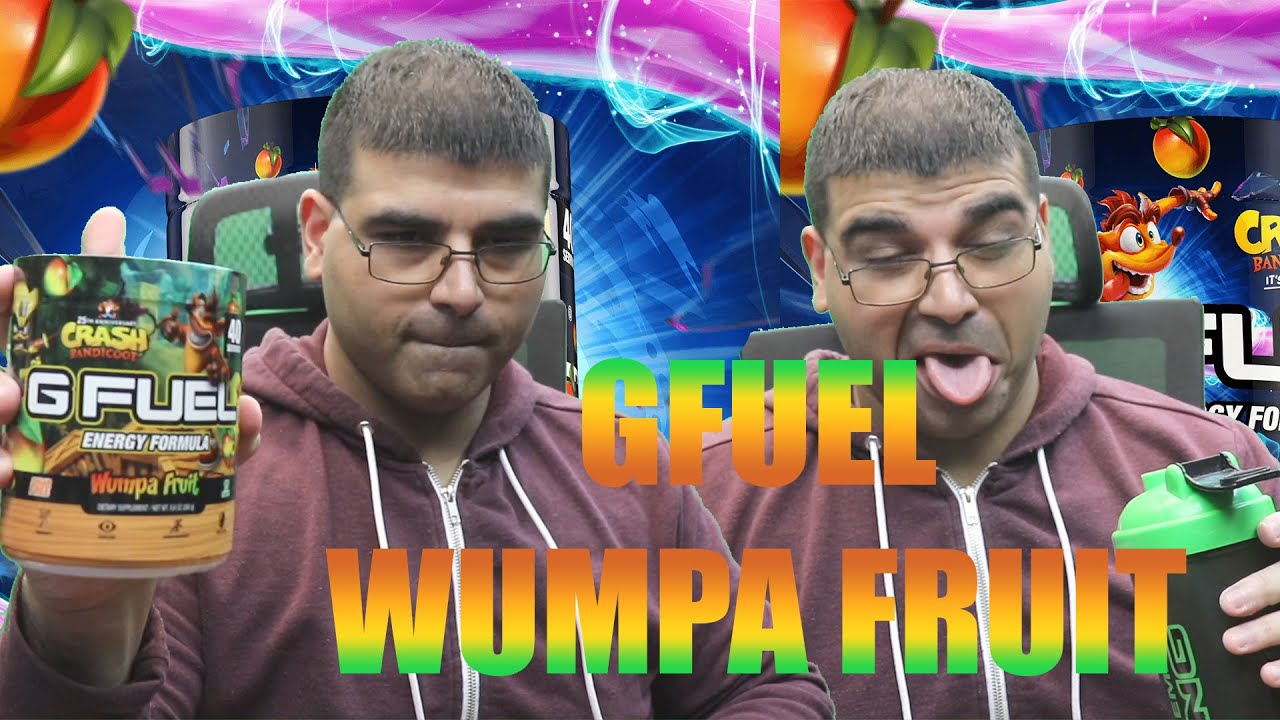 Gfuel Wumpa Fruit 1st Impression 