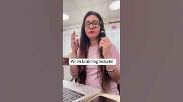 Can you relate to this brain fog? 🤔