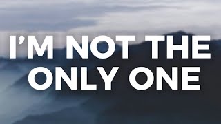 Sam Smith - I’m Not The Only One (Lyrics)