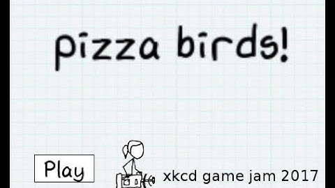 Pizza Birds Gameplay Trailer | XKCD Game Jam Submission