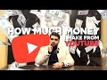 How much do i make from youtube 