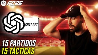 Chat Gpt Elige Mis Tácticas En Fut Champions Resumen Fc 26