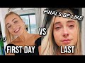 the FIRST day of school vs the LAST day (vlog)