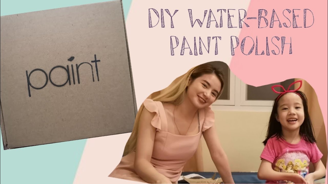 DIY Waterbased Paint Polish YouTube