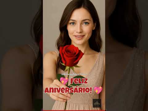 🌹Feliz aniversário!🌹#portuguese #felizaniversário #aniversário #festa #happybirthday #amor