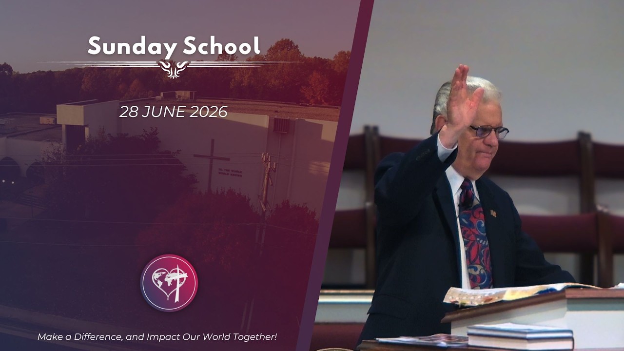 Sunday School - 28 June 2026 - CBC Service