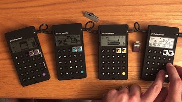 Pocket Operator Jam Session! Arcade, Sub, Office, and TONIC