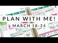 PLAN WITH ME! // March 18-24