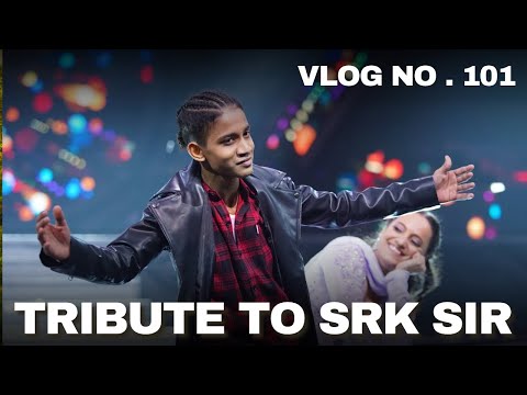 Tribute To SRK Sir | Tejas Varma | IBD VS SD | Vlog - 101 | Behind The Scenes | with Anuradha Mam❤️