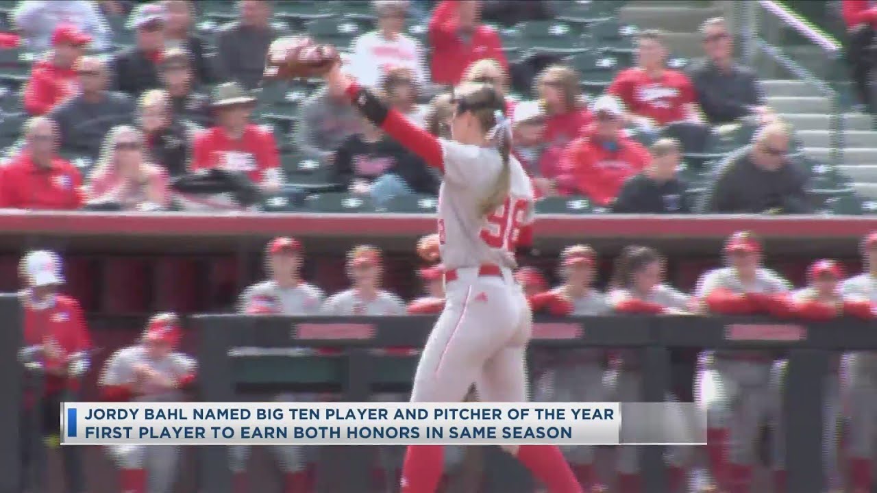 Jordy Bahl named Big Ten Player And Pitcher Of The Year