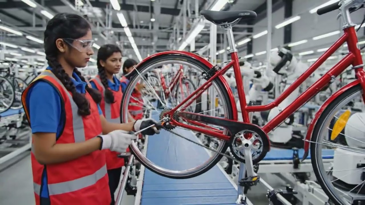 How Luxury Bicycles Are Made in Factories | Inside the Precision Craft Behind $10,000 Bikes