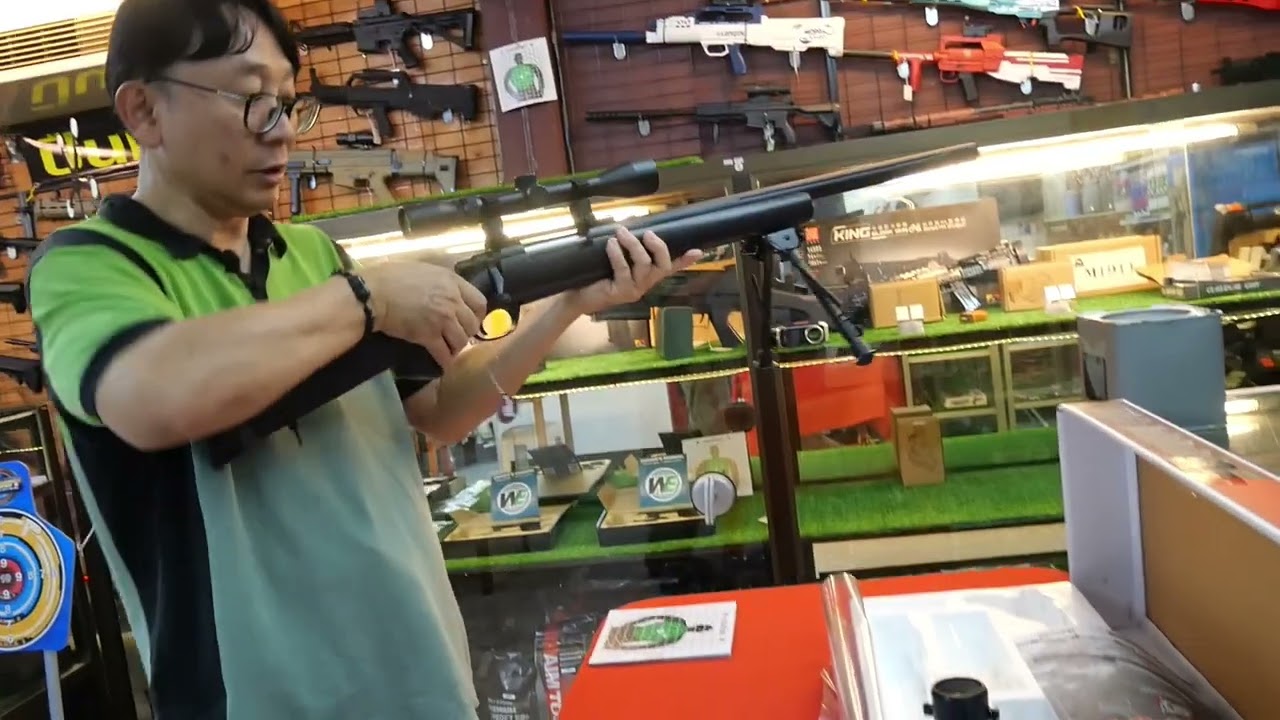 จัดส่งสไนเปอร์SNOW WOLFรุ่นM24โปรพร้อมเล่นพร้อมส่ง