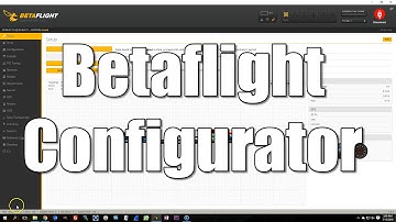 Betaflight Configurator GUI Overview
