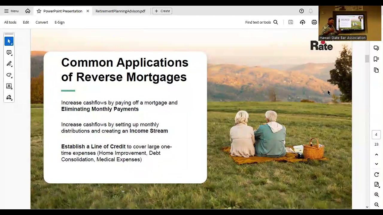 HSBA SCD Coffee Hour: Reverse Mortgages - A Guide to Understanding the Program