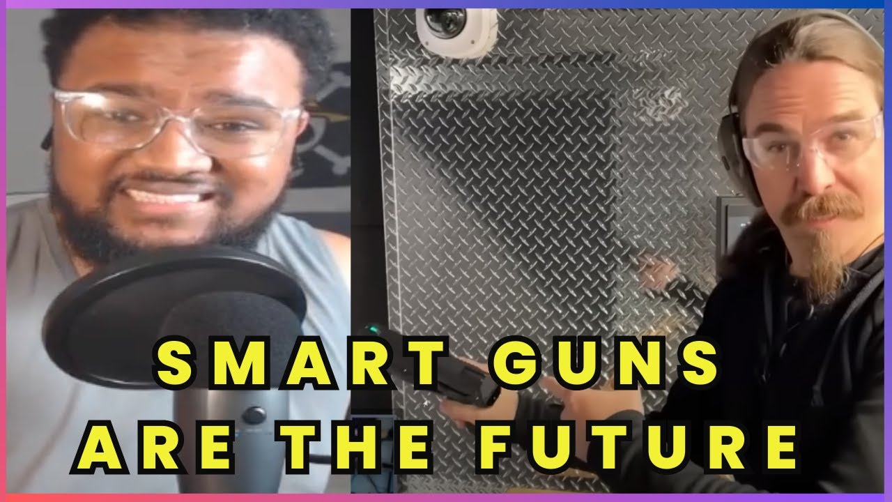Reacting to Destiny talk about Smart Guns (THE FUTURE TO GUN SAFETY)