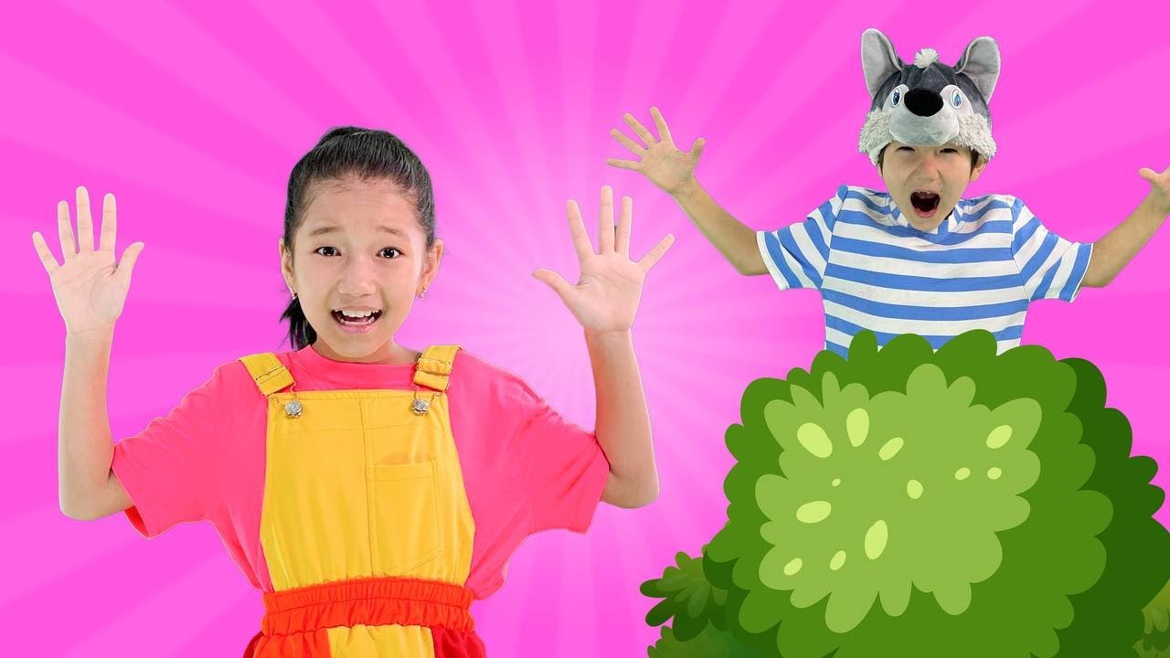 Big Grey Wolf Go away! + More Nursery Rhymes & Kids Songs | Tickle Kids ...