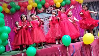 Chanda ne puchha kids performance by LKP School Dehri