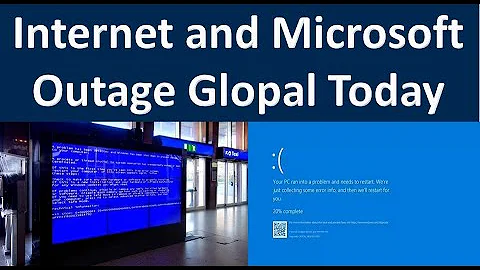 Internet, CrowdStrike, Microsoft Outage Global Today | Problem Windows Blue Screen of Death (BSOD)