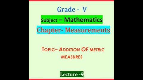 ➕ Addition of Metric Measures✌️🎖️🎉 #viral #education #ytshort #trending #maths #love #shorts #short