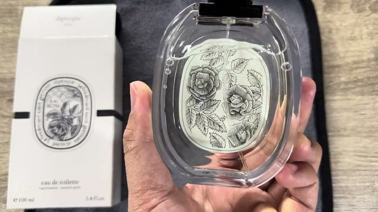 Diptyque Eau Rose EDT unboxing - YouTube