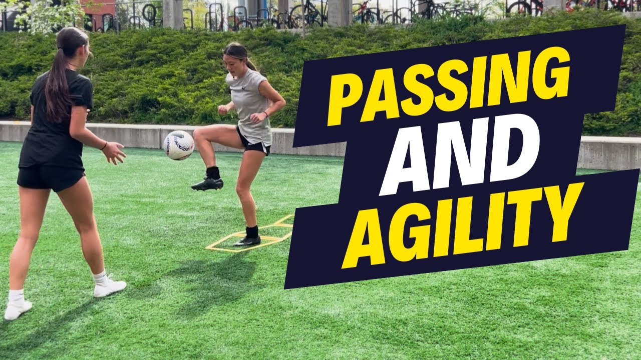 AGILITY AND PASSING FULL TRAINING SESSION - YouTube