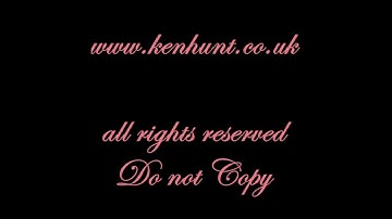 Grand Master Gun ENgraver Ken C Hunt Drawing Series Large Scroll