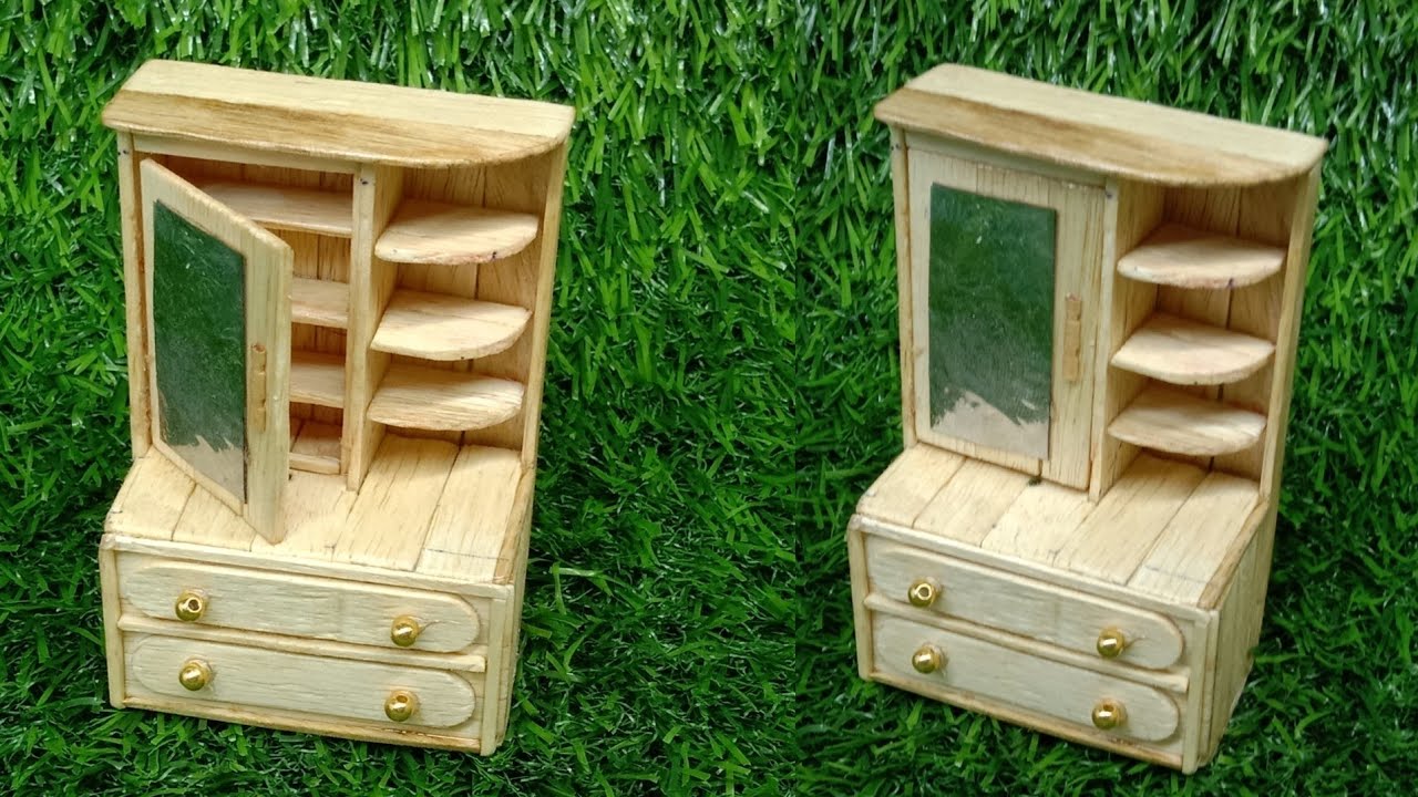 DIY Miniature Furniture How To Make Mini Furniture By Icecream