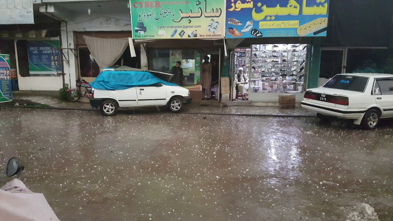 heavy Rain in shabqadar YouTube