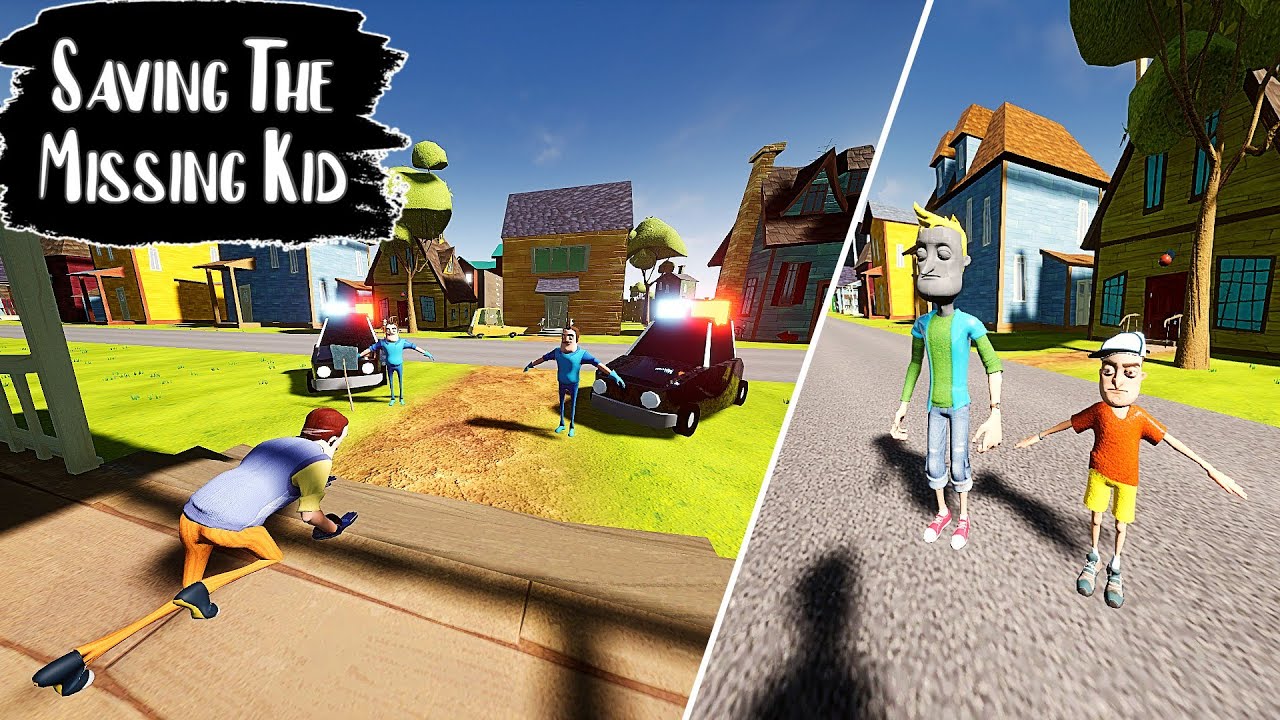 Saving The Missing Kid | Hello Neighbor Mod