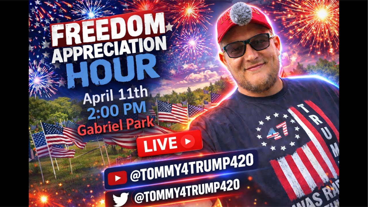 Patriot flag wave! Portland Oregon!