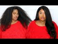 HOW TO FIT THICK / LONG | BIG HAIR UNDER A WIG! ** NO CORNROWS ** | Tinashe Hair