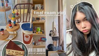 final exam vlog 🎧🖇️: computer science at UNSW, lots of studying, alone in sydney, etc!