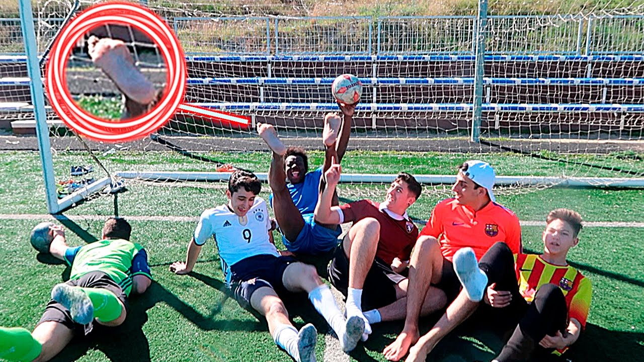 PENALTIS SIN BOTAS!! - RETO DE FUTBOL [La Elite]