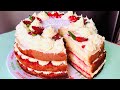 მარწყვის ტორტი/Strawberry Cake