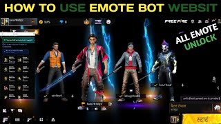 NEW FF EMOTE BOT WEBSITE | 100% SAFE & EASY METHOD FOR FREE FIRE EMOTES! screenshot 4