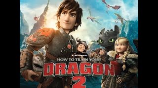 Video thumbnail of "Into A Fantasy - Alexander Rybak - How To Train Your Dragon 2 - Lyrics"