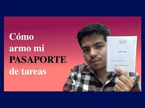 Video: Cómo Redactar Un Pasaporte Técnico